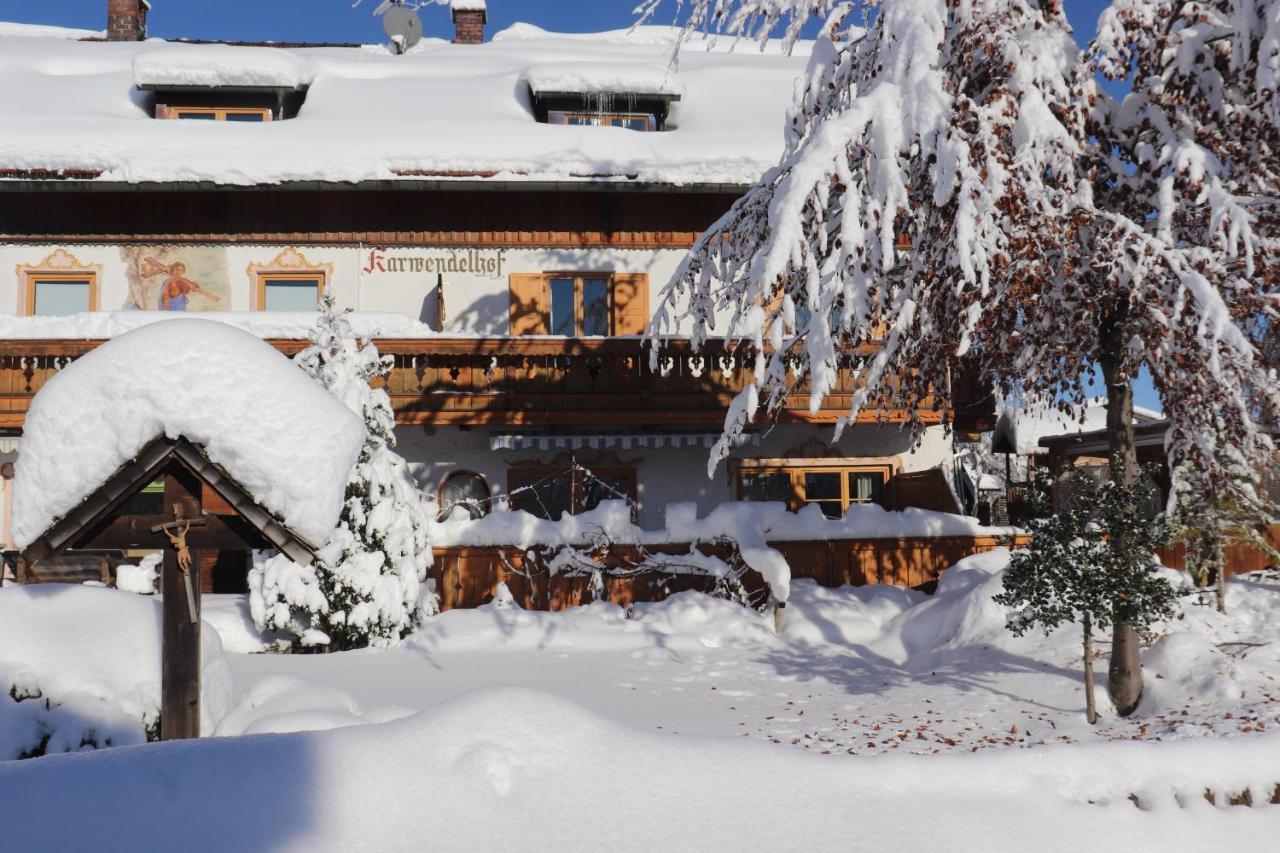 Ferienwohnung Bergzauber Kruen Krün Exterior foto