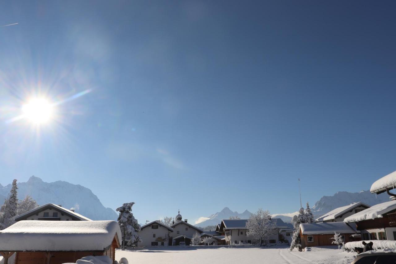 Ferienwohnung Bergzauber Kruen Krün Exterior foto